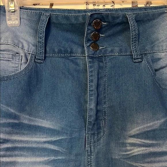 VIP Blue Jeggings with Stretch and Tapered Fit - Picture 3 of 8